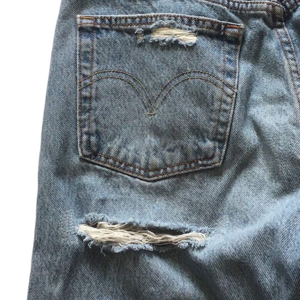 Levi’s Premium Quality 501 Skinny High Rise Distressed Jeans, size 27 - Picture 8 of 15